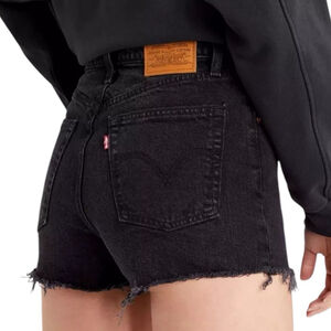 Levi's Ribcage Super High Rise Premium Women’s 27 Black Button Fly NWT